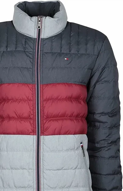Чоловіча куртка Tommy Hilfiger XL, синя - Фото 3 Чоловіча куртка Tommy Hilfiger XL, синя - зображення 3
