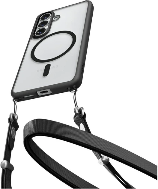 Чохол Spigen Ultra Hybrid Mag MagSafe Case для Samsung Galaxy S26 Plus Matte Black (ACS10710) - зображення 11