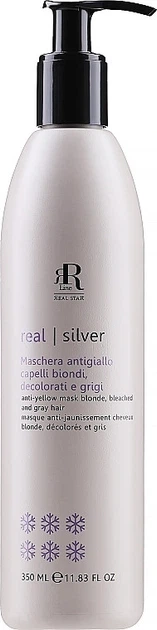 Маска нейтрализующая желтизну Rline Silver Star 350 мл - Фото 1 Маска нейтрализующая желтизну Rline Silver Star 350 мл - изображение 1