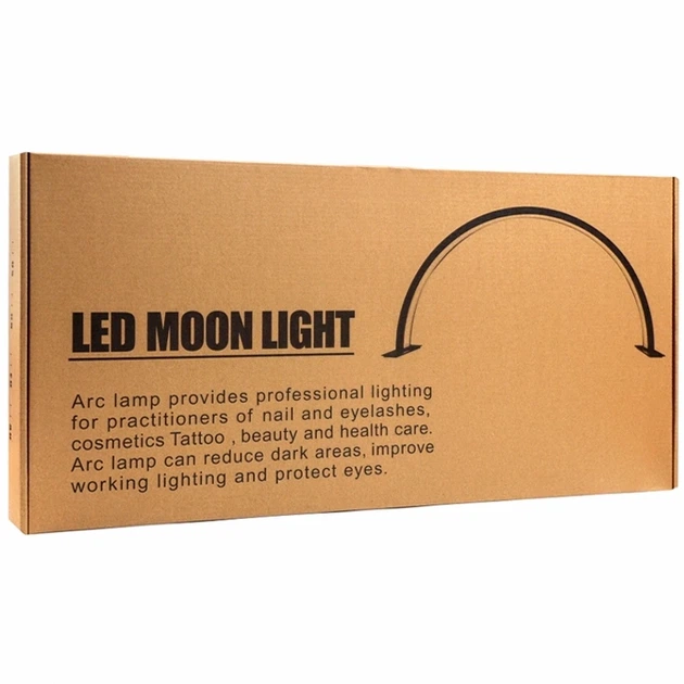 Настольная LED лампа Moon FX321 50 Вт 640 мм белый для маникюра и визажа - изображение 2