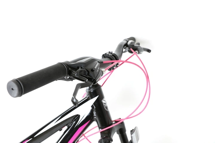 Велосипед гірський алюмінієвий Crosser Girl XC-100 24" рама 13 дюймів Чорно-бірюзовий для дівчаток підлітковий - Фото 4 Велосипед гірський алюмінієвий Crosser Girl XC-100 24" рама 13 дюймів Чорно-бірюзовий для дівчаток підлітковий - зображення 4