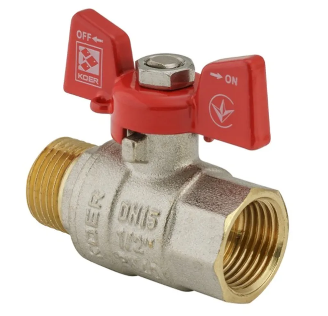 Кран шаровый KOER 1/2" ГШБ (KR.218) (KR0034) - изображение 6