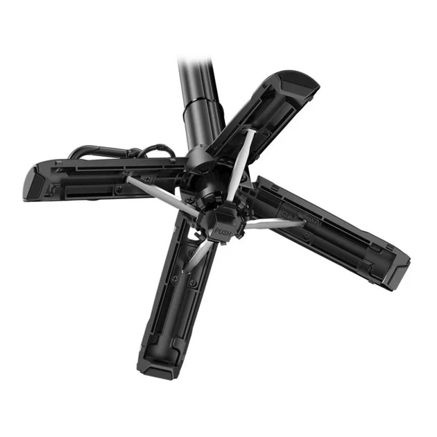 Селфі-штатив XO SS21 410мм чорний із Bluetooth пультом для смартфонів - зображення 3