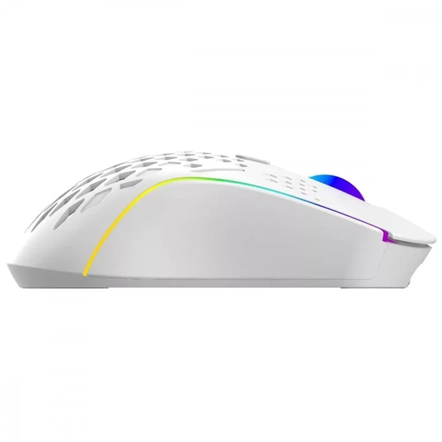 Беспроводная игровая мышь Proove Gaming Buzz 2.4G + USB белая - изображение 3