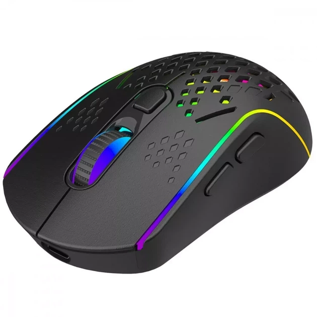 Бездротова ігрова миша Proove Gaming Buzz 2.4G + USB чорна - Фото 5 Бездротова ігрова миша Proove Gaming Buzz 2.4G + USB чорна - зображення 5