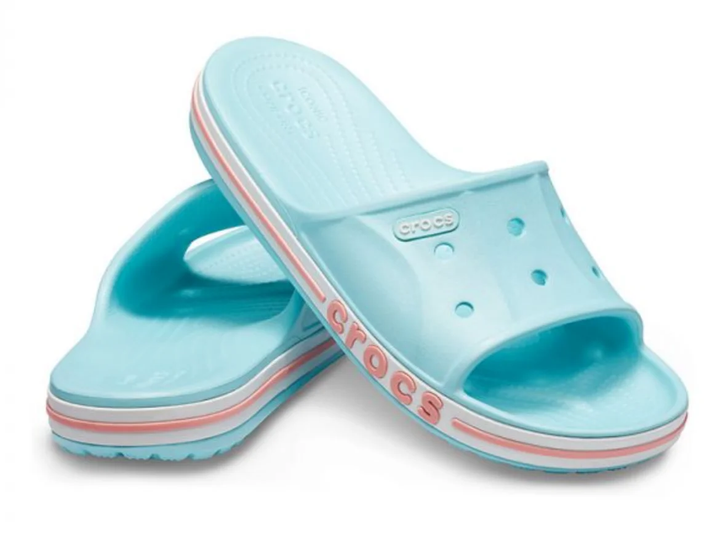 Crocs Bayaband Slide Ice Blue/Melon - 36р. (Стопа 22.5-23.2см) - изображение 3