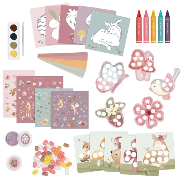 Креативний набір Little Dutch Craft Box Казковий сад (8714274126053) - зображення 2