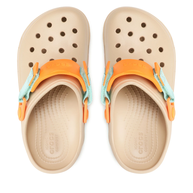 Сабо Crocs Classic All Terrain Clog Chai/Multi - 37р. (Стопа 23.3-24.0см) - Фото 4 Сабо Crocs Classic All Terrain Clog Chai/Multi - 37р. (Стопа 23.3-24.0см) - изображение 4