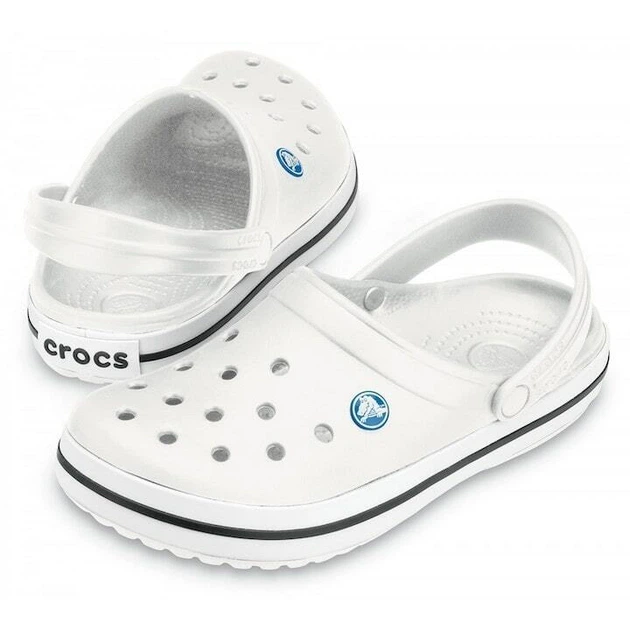 Сабо Crocs Crocband Clog White - 37р. (Стопа 23.3-24.0см) - Фото 2 Сабо Crocs Crocband Clog White - 37р. (Стопа 23.3-24.0см) - изображение 2