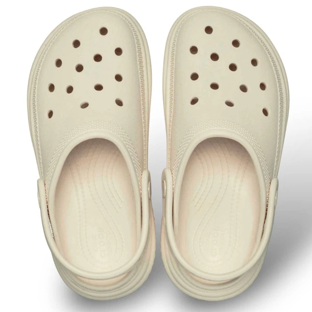 Сабо Crocs Stomp Clog Bone - 38-39р. (Стопа 24.1-24.8см) - изображение 3