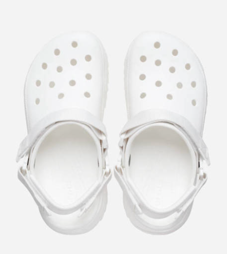 Сабо Crocs Classic Hiker Clog White/White - 40-41р. (Стопа 25.9-26.7см) - Фото 4 Сабо Crocs Classic Hiker Clog White/White - 40-41р. (Стопа 25.9-26.7см) - изображение 4