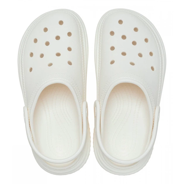 Сабо Crocs Stomp Clog White - 38-39р. (Стопа 24.1-24.8см) - Фото 3 Сабо Crocs Stomp Clog White - 38-39р. (Стопа 24.1-24.8см) - изображение 3