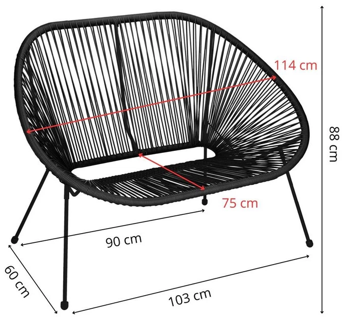 Садовий диван Springos GF0088 - зображення 10