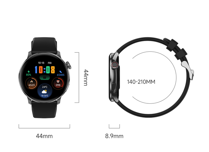 Смарт-годинник жіночий LEMFO DM5 (пульсоксиметр, дзвінки) Amoled екран - зображення 10