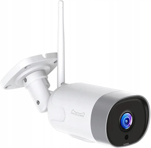 Внешняя WiFi камера видеонаблюдения IHOUMI Alexa/NVR/RTSP FHD 1080P камера видеонаблюдения с IP66 водонепроницаемостью - изображение 2