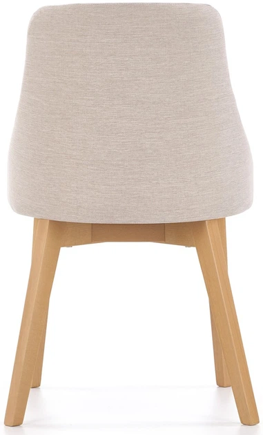 Krzesło do kuchni i salonu Halmar Toledo Beżowe/Dąb miodowy (5905248122642) - obraz 7