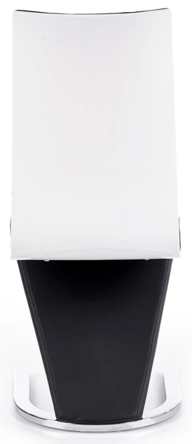 Krzesło do kuchni i salonu Halmar K194 na płozach Czarne (5905248117099) - obraz 6