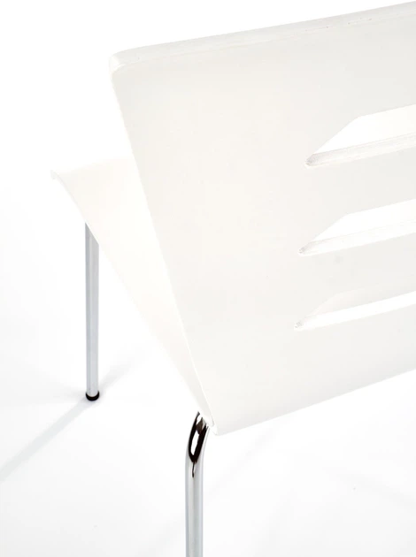 Krzesło do kuchni Halmar K155 Białe (5905248116979) - obraz 4