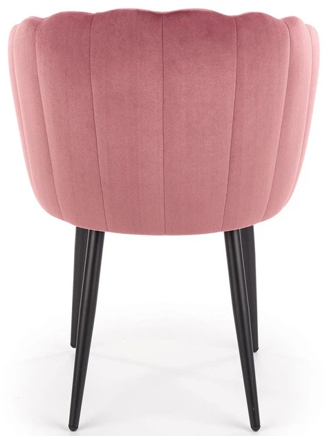 Krzesło do kuchni i salonu Halmar K386 Różowe (5905248119109) - obraz 2