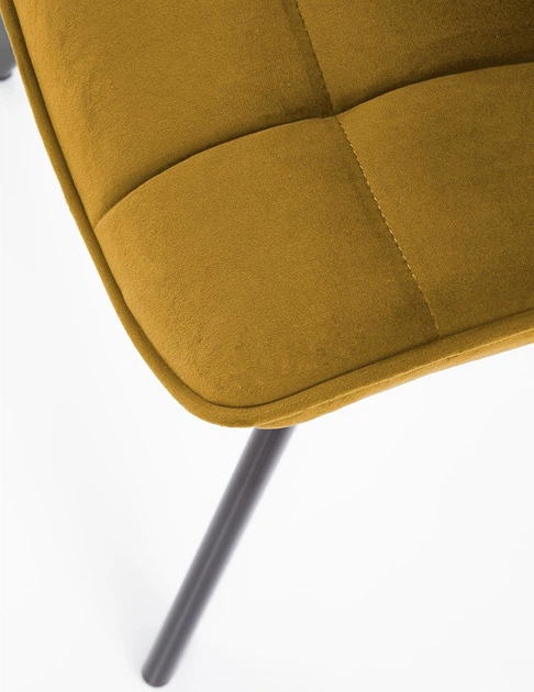 Krzesło do kuchni i salonu Halmar K332 Musztardowe (5905248118393) - obraz 7