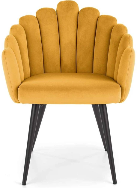 Krzesło do kuchni i salonu Halmar K410 Musztardowe (5905248119475) - obraz 10