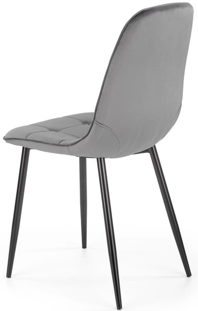 Стілець для кухні та вітальні Halmar K417 Сірий (5905248119581) - зображення 2