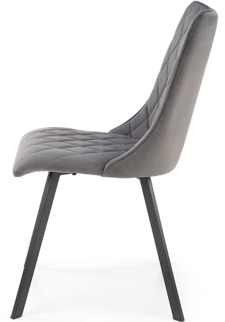 Стілець для кухні та вітальні Halmar K450 Сірий (5905248119758) - зображення 7