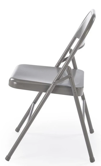 Krzesło do kuchni Halmar K565 składane Popielate (5905248134652) - obraz 7