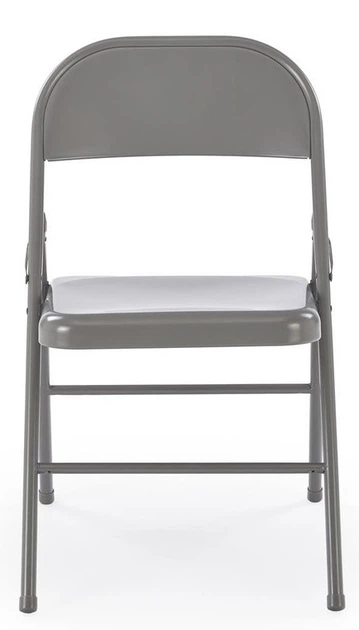 Krzesło do kuchni Halmar K565 składane Popielate (5905248134652) - obraz 8