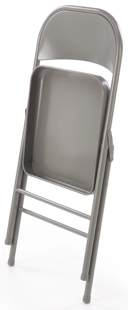 Krzesło do kuchni Halmar K565 składane Popielate (5905248134652) - obraz 11
