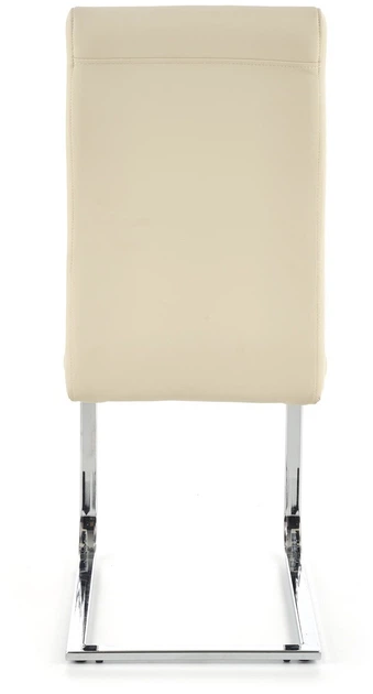 Стілець для кухні та вітальні Halmar K85 на полозках Кремовий (5905248121379) - зображення 6