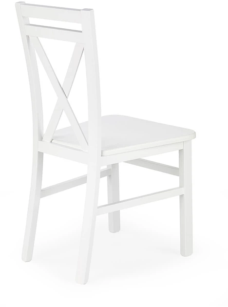 Стілець для кухні Halmar Dariusz 2 дерев’яний Білий (5905248121799) - зображення 2