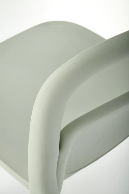 Krzesło do kuchni Halmar K490 plastikowe Miętowe (5905248125834) - obraz 3