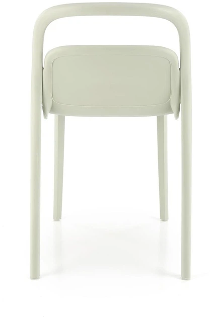 Krzesło do kuchni Halmar K490 plastikowe Miętowe (5905248125834) - obraz 5