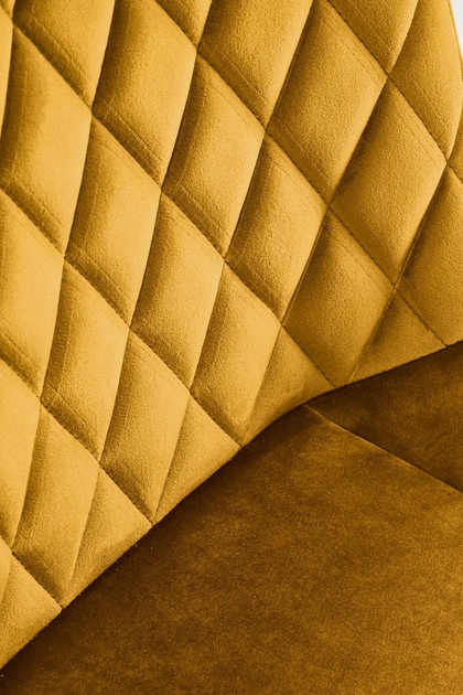 Krzesło do kuchni i salonu Halmar K520 obrotowe Musztardowe (5905248132009) - obraz 6