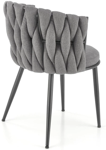 Стілець для кухні та вітальні Halmar K516 Попелястий (5905248126343) - зображення 8