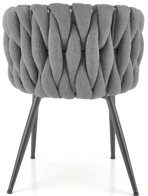 Стілець для кухні та вітальні Halmar K516 Попелястий (5905248126343) - зображення 12