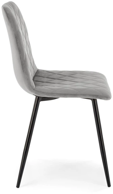 Стілець для кухні та вітальні Halmar K525 Попелястий (5905248132054) - зображення 6