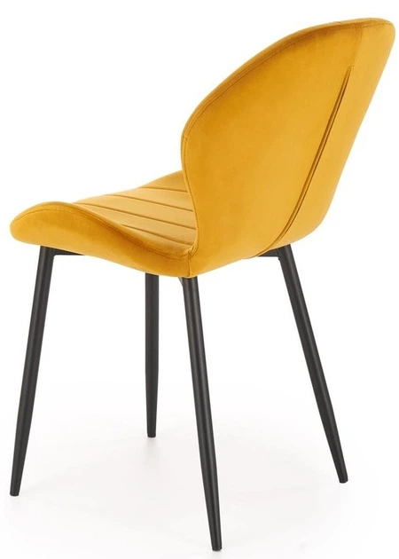 Krzesło do kuchni i salonu Halmar K538 Musztardowe (5905248132399) - obraz 4
