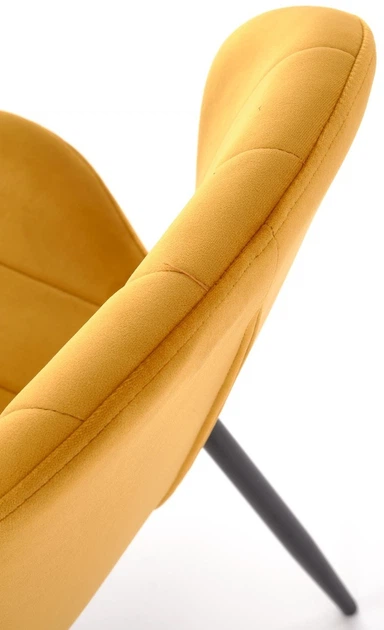 Krzesło do kuchni i salonu Halmar K538 Musztardowe (5905248132399) - obraz 11