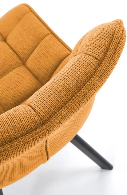 Стілець для кухні та вітальні Halmar K549 Гірчичний (5905248132702) - зображення 2