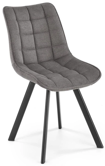 Krzesło do kuchni i salonu Halmar K549 Popielate (5905248132726) - obraz 5