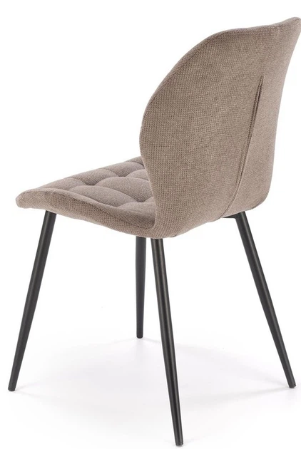 Стілець для кухні та вітальні Halmar K548 Попелястий (5905248132689) - зображення 4