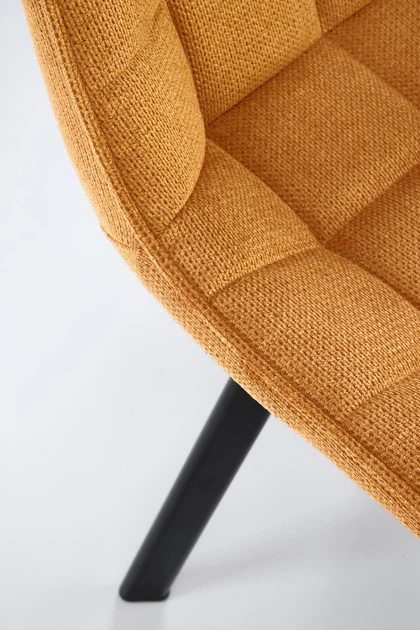 Стілець для кухні та вітальні Halmar K549 Гірчичний (5905248132702) - зображення 11