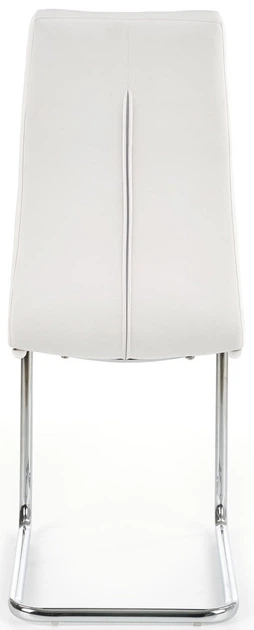 Krzesło do kuchni i salonu Halmar K147 na płozach Białe (5905248116948) - obraz 6