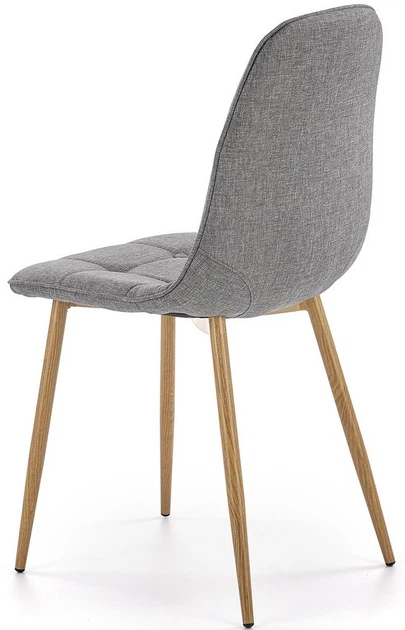 Стілець для кухні та вітальні Halmar K316 Сірий (5905248118249) - зображення 6