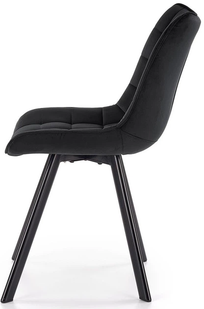Krzesło do kuchni i salonu Halmar K332 Czarne (5905248118379) - obraz 3