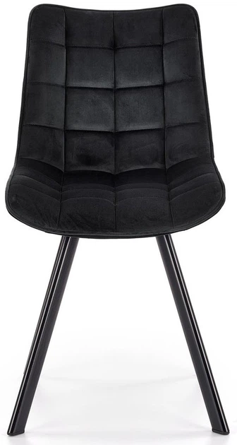 Krzesło do kuchni i salonu Halmar K332 Czarne (5905248118379) - obraz 4