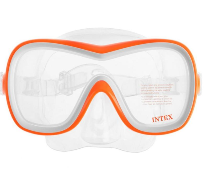 Маска для плавання дитяча Intex 55647 підводна маска для басейну та моря 8+ регульований ремінець - Фото 3 Маска для плавання дитяча Intex 55647 підводна маска для басейну та моря 8+ регульований ремінець - зображення 3