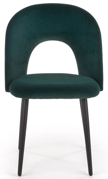 Стілець для кухні та вітальні Halmar K384 Темно-зелений (5905248119024) - зображення 2